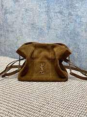 YSL JAMIE shoulder pouch in suede 26x18x12.5cm - 1