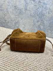 YSL JAMIE shoulder pouch in suede 26x18x12.5cm - 5