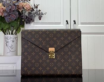 Louis Vuitton Mark Folder Monogram 32.5x26x3.5cm