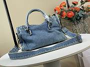 Balenciaga Le City Denim Top Handle Bag 30cm - 2