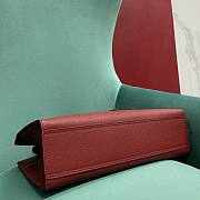 Gucci Medium Tote Hook Closure Red 40x19.5x12cm - 4