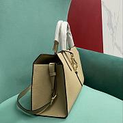Gucci Medium Tote Hook Closure Beige 40x19.5x12cm - 5
