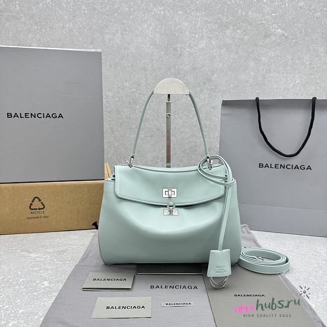 Balenciaga Rodeo Small Bag Green - 28.9x20x9.9cm - 1