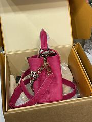 Louis Vuitton Mini Capucines Fuchsia 21x14x8cm - 2