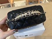 Chanel Vanity Top Handle Black Caviar 17cm - 3