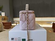 Chanel Vanity Top Handle Pink Caviar 17cm - 4