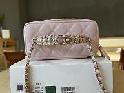 Chanel Vanity Top Handle Pink Caviar 17cm - 3