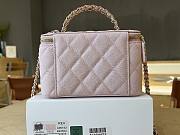 Chanel Vanity Top Handle Pink Caviar 17cm - 5