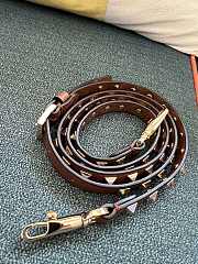 Valentino Garavani Small Rockstud Tote Brown Bag 21x15x10cm - 5