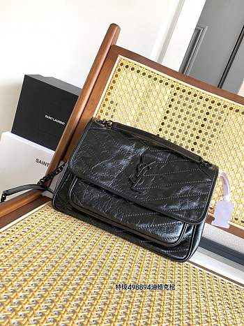 YSL Niki Black Hardware 28x20x8.5cm