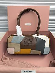 Miu Miu Beau patchwork leather bag 27x12x8cm - 1