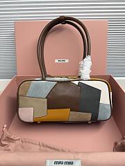 Miu Miu Beau patchwork leather bag 27x12x8cm - 5