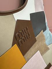 Miu Miu Oak Ivy Patchwork Leather Bag 60x40x35cm - 4