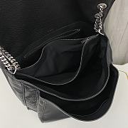 YSL Niki Large Bag Black Silver 47x34x16cm - 4