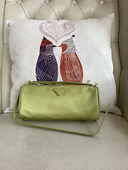 Prada Re-Nylon pouch green 22x9x7.5cm - 1