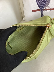 Prada Re-Nylon pouch green 22x9x7.5cm - 5