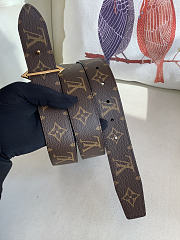 Louis Vuitton Slim Flower Double-Sided Belt 35mm - 4