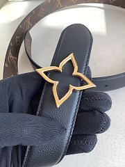 Louis Vuitton Slim Flower Double-Sided Belt 35mm - 3