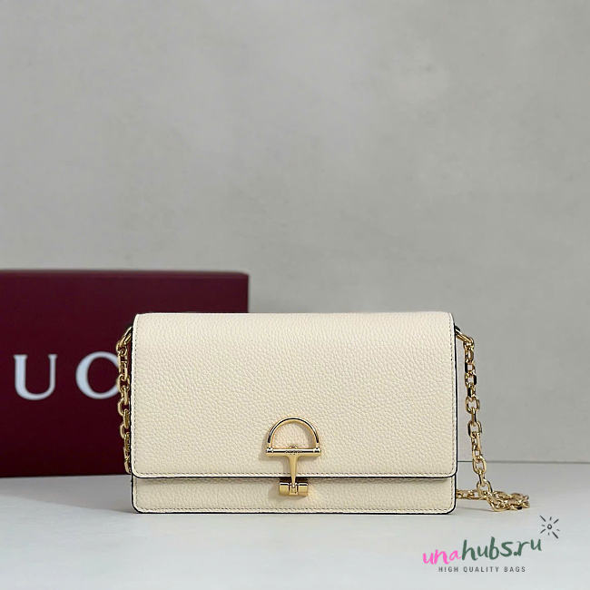 Gucci Half Horsebit wallet on chain 20x12x3.5cm - 1