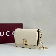 Gucci Half Horsebit wallet on chain 20x12x3.5cm - 4