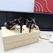 Valentino Garavani 85mm Satin Slingback Pumps  - 5