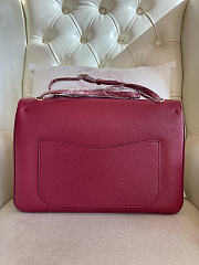 Chanel Large Flap Bag Red Gold 33x23x11cm - 4