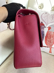 Chanel Large Flap Bag Red Gold 33x23x11cm - 3