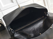 Chanel Large Flap Bag Black Gold 33x23x11cm - 5