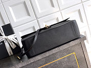 Chanel Large Flap Bag Black Gold 33x23x11cm - 4