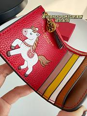 Tory Burch Red Card Holder 13x8.5cm - 4