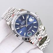 Rolex Datejust Blue Watch - 1