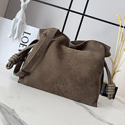 Loewe Medium Flamenco Clutch Grained Nubuck 30x24x10.5cm - 1