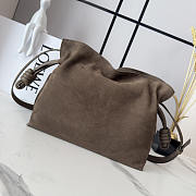 Loewe Medium Flamenco Clutch Grained Nubuck 30x24x10.5cm - 4