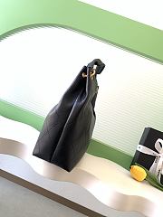 Chanel Shopping Bag Black Lambskin 35x29x13 - 3