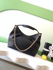Chanel Shopping Bag Black Lambskin 35x29x13 - 2