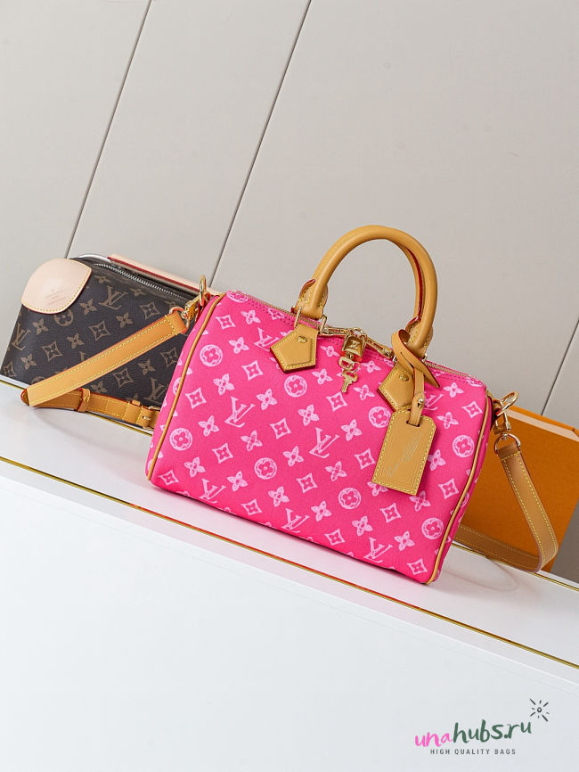 Louis Vuitton Speedy Bandouliere 25 Pink 25x19x15cm - 1