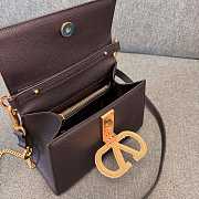 Valentino Garavani Small VSling Handbag Black 22x9x17cm - 5