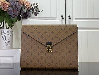 Louis Vuitton Mark Folder Brown Monogram 32.5x26x3.5cm