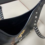 Valentino Garavani Hoboho Hobo Bag Black Studs 28x21.5x3cm - 5