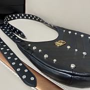 Valentino Garavani Hoboho Hobo Bag Black Studs 28x21.5x3cm - 4