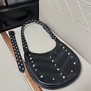 Valentino Garavani Hoboho Hobo Bag Black Studs 28x21.5x3cm - 2