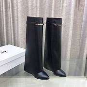 Givenchy Shark Pinch boots in leather Black - 1