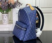 Louis Vuitton Discovery Backpack PM Blue 40x20x30cm - 2
