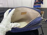 Louis Vuitton Nil Monogram Blue 25x17.5x11cm  - 5