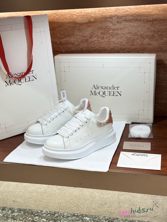Alexander McQueen White Sneaker - 1