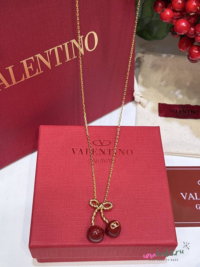 Valentino Necklace Cherry - 1