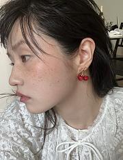 Valentino Cherry Earrings - 2