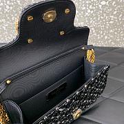 Valentino Garavani Small Locò Shoulder Bag Black 19x10.5x5cm - 5