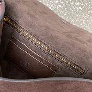 Valentino Garavani Antibes Suede Shoulder Bag Brown 26.5x20.5x6.5cm - 4