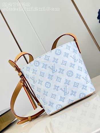 Louis Vuitton All In BB Blue 18x12x16cm